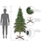 6.5ft. Pre-Lit Royal Alpine Artificial Christmas Tree, Clear Lights